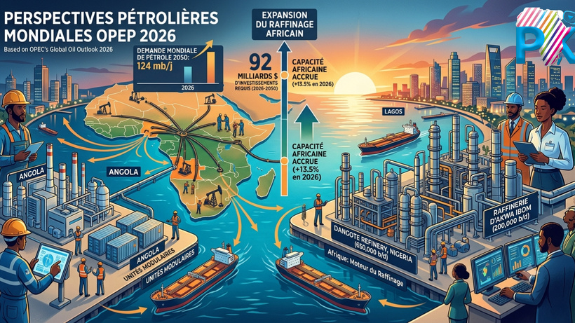 Révolution du raffinage : l’Afrique, nouveau moteur pétrolier porté par le Nigéria et l’Angola