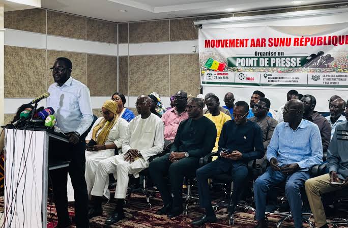 Révision constitutionnelle : le Mouvement Aar Sunu République (MAR) annonce une grande marche nationale le 10 juillet