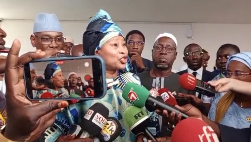 Exclusion d'Abdou Mbow : Me Aïssata Tall Sall dénonce « une violation de l'inviolabilité de l'hémicycle » Exclusion d'Abdou Mbow : Me Aïssata Tall Sall dénonce « une violation de l'inviolabilité de l'hémicycle »