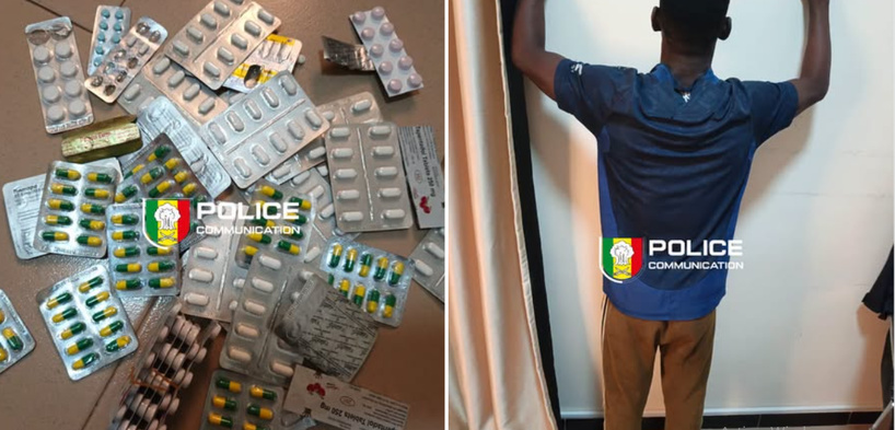 Diamaguène Sicap Mbao : un vendeur de café arrêté avec 44 tablettes de comprimés barbituriques Diamaguène Sicap Mbao : un vendeur de café arrêté avec 44 tablettes de comprimés barbituriques