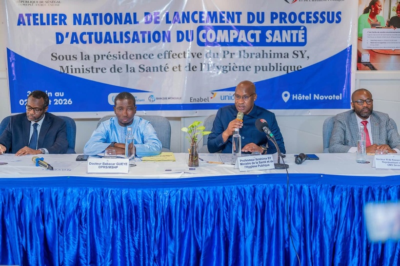 Santé publique : le ministre Ibrahima Sy lance l'actualisation du COMPACT Santé pour unifier les financements