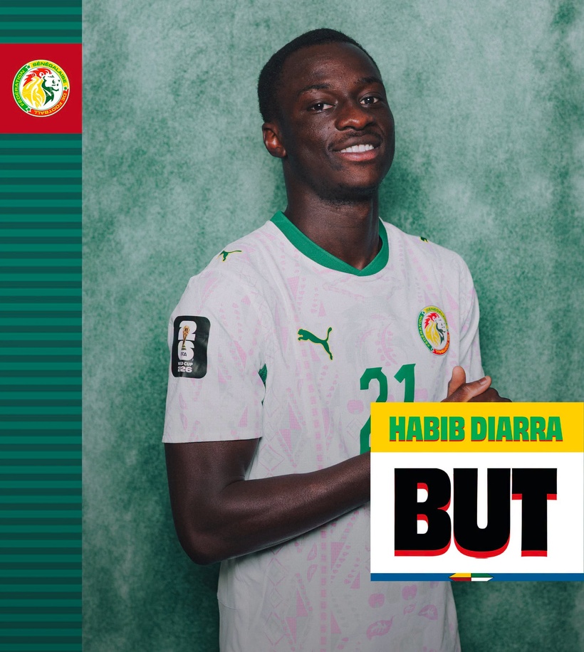 Sénégal - Belgique : Habib Diarra ouvre le score pour les "Lions"