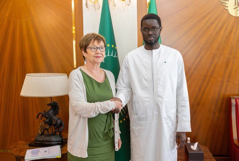 Audience au Palais : le Président Diomaye Faye échange avec la présidente de la BERD sur les priorités économiques du Sénégal Audience au Palais : le Président Diomaye Faye échange avec la présidente de la BERD sur les priorités économiques du Sénégal