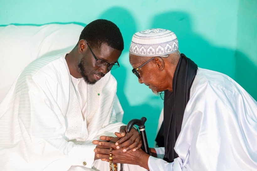 Condoléances à Guet Ardo : Bassirou Diomaye Faye salue la mémoire du khalife El Hadji Mouhamadou Aïssata Ba