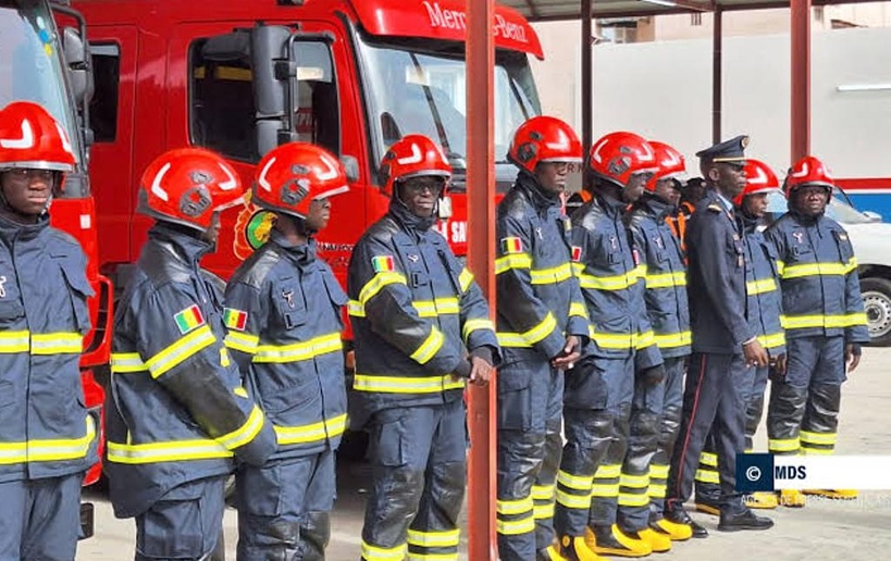 ​Thiès : la BNSP célèbre sa nouvelle élite d'officiers sapeurs-pompiers