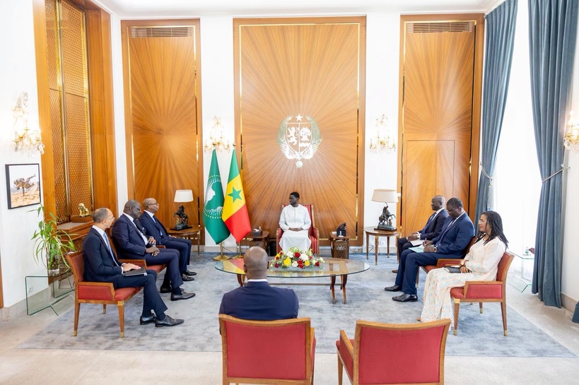 Partenariat : Bassirou Diomaye Faye reçoit le président de la BOAD Partenariat : Bassirou Diomaye Faye reçoit le président de la BOAD