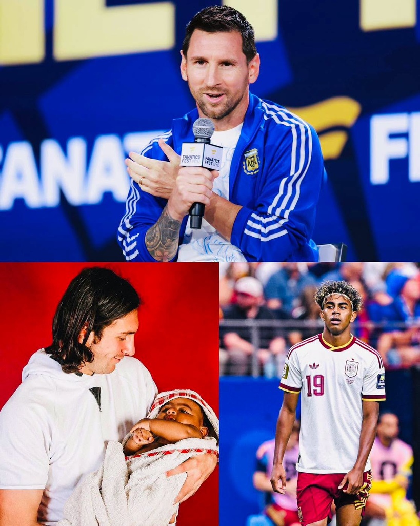 "Cette photo est dingue" : Messi revient sur son cliché viral avec Lamine Yamal bébé "Cette photo est dingue" : Messi revient sur son cliché viral avec Lamine Yamal bébé