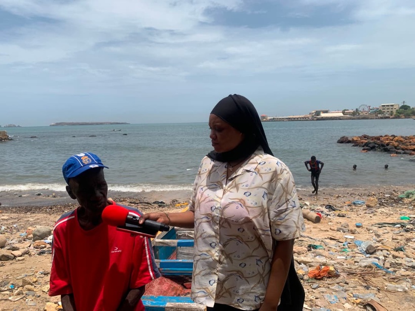 A Dakar, ​les pêcheurs de Soumbédioune dénoncent la pollution et l'absence de surveillance en mer (REPORTAGE)