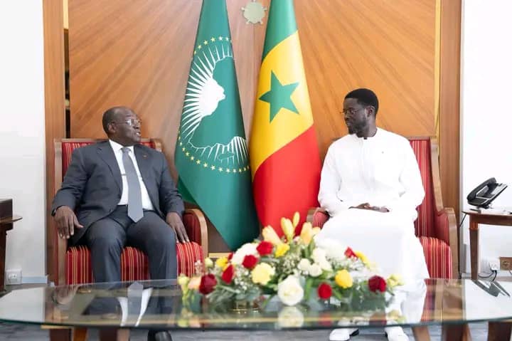 Dakar : Diomaye Faye reçoit Meyliet Koné, porteur d’un message du Président Ouattara