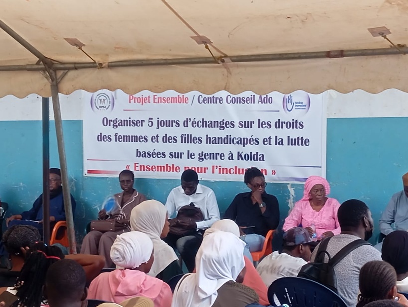 Kolda : les femmes et filles handicapées renforcent leurs capacités sur leurs droits et la lutte contre les violences basées sur le genre