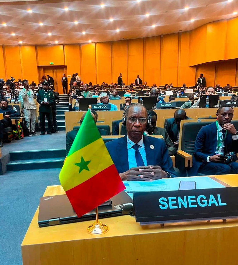 Conseil exécutif de l'UA : Cheikh Niang appelle à une mobilisation accrue des ressources pour le développement de l'Afrique Conseil exécutif de l'UA : Cheikh Niang appelle à une mobilisation accrue des ressources pour le développement de l'Afrique
