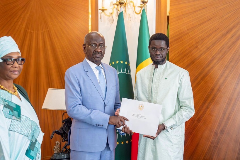Diplomatie : le président mauritanien transmet un message à Bassirou Diomaye Faye