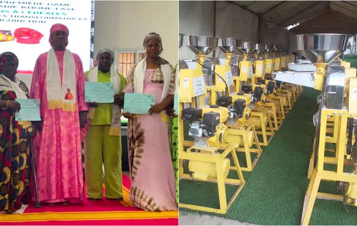 Ziguinchor : Marie Khone Faye dresse le bilan de sa visite et de la remise de moulins aux agricultrices