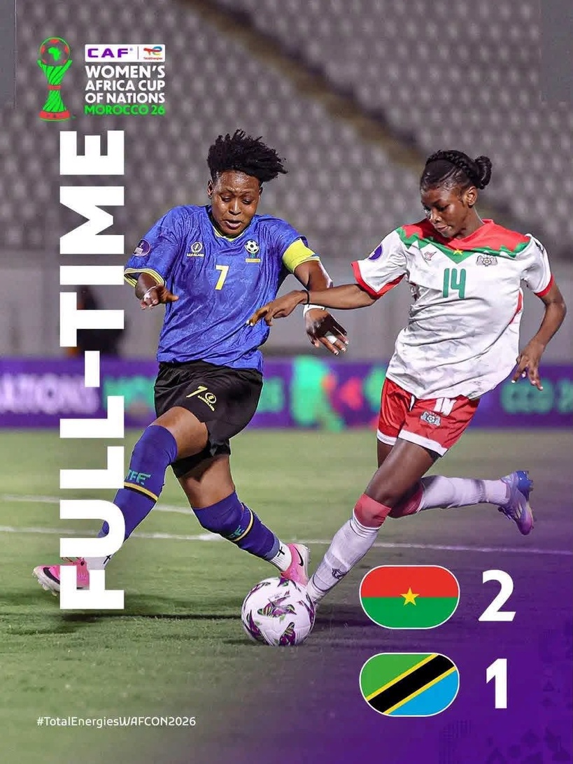 CAN féminine 2026 : le Burkina Faso s'impose face à la Tanzanie (2-1) et se relance