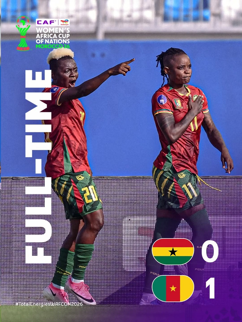 CAN Féminine 2026 : le Cameroun bat le Ghana 1-0 et entrevoit les quarts de finale CAN Féminine 2026 : le Cameroun bat le Ghana 1-0 et entrevoit les quarts de finale