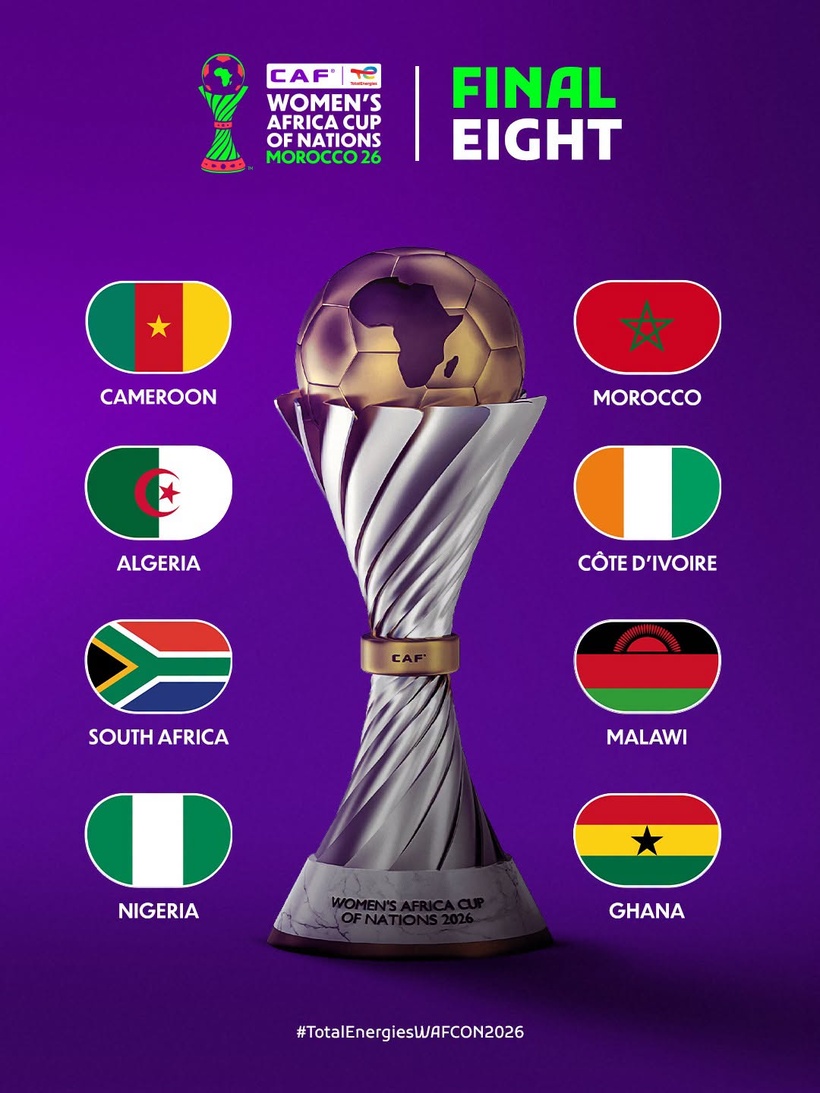 CAN féminine 2026 : le Cameroun et le Ghana complètent le tableau des quarts de finale CAN féminine 2026 : le Cameroun et le Ghana complètent le tableau des quarts de finale