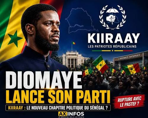 Politique : Kiiraay lance sa campagne nationale et internationale d’implantation