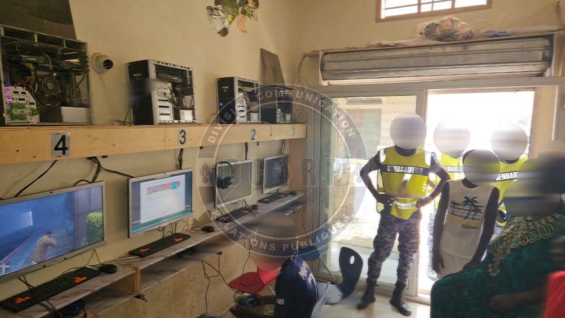 Cité Ainoumady : une salle de jeux de hasard démantelée par la gendarmerie