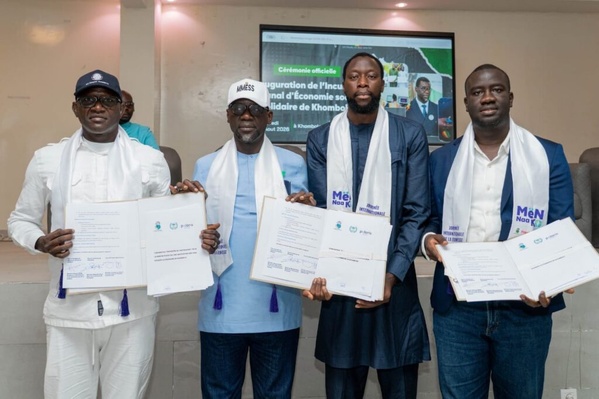 Économie locale : le ministre Alioune Dione lance l’Incubateur communal de Khombole