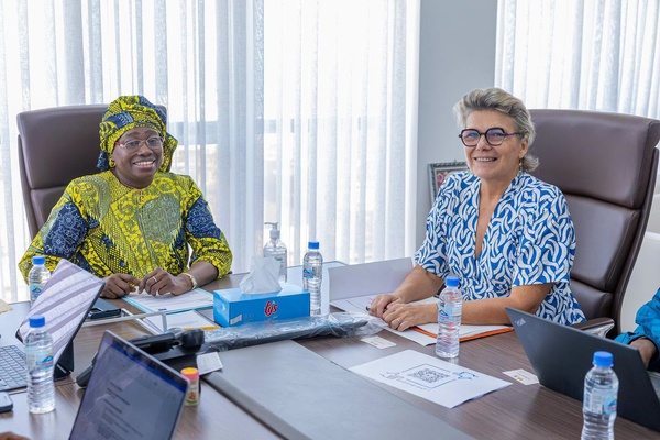 Action sociale : Marie Angélique Mame Selbé Diouf échange avec l'UE sur la prise en charge des personnes vulnérables