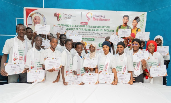 Éducation et santé des jeunes : Marie Khone Faye s'engage à Pikine-Guédiawaye à travers la campagne #BuildingResilience2026 Éducation et santé des jeunes : Marie Khone Faye s'engage à Pikine-Guédiawaye à travers la campagne #BuildingResilience2026