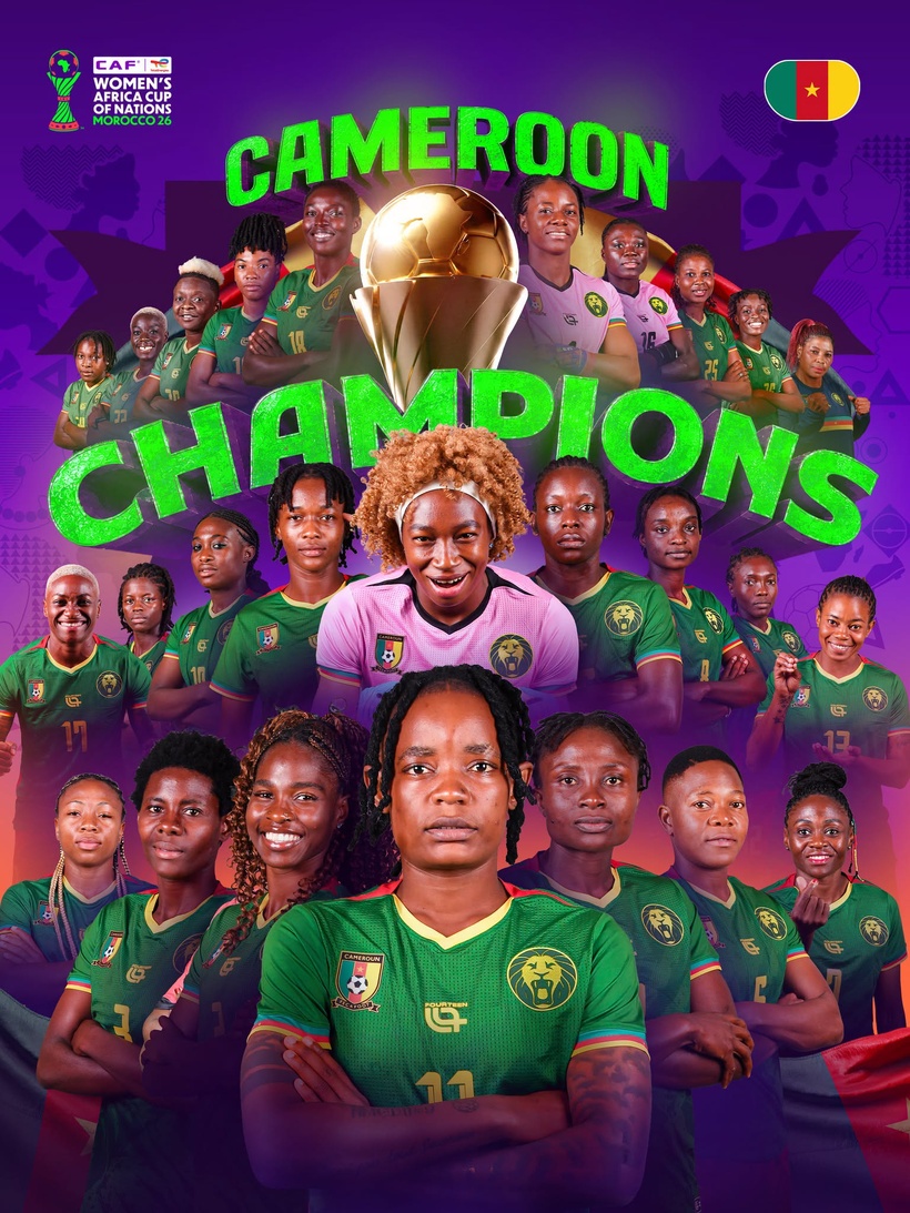 Foot : Le Cameroun remporte la CAN féminine pour la première fois de son histoire
