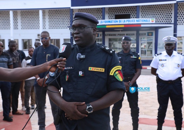Tivaouane : la Police nationale déploie un important dispositif de sécurité à 48 heures du Gamou