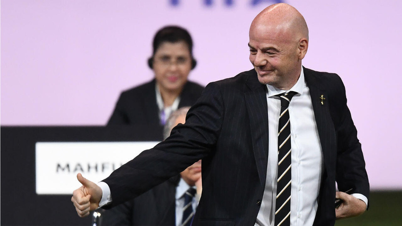 Football: Gianni Infantino annonce une Coupe du monde U15 à 211 pays