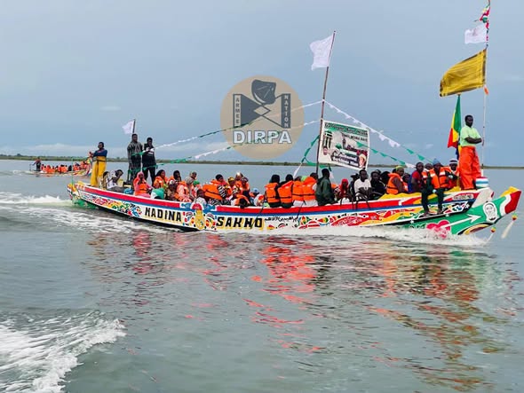 Gamou de Médina Baye : les Armées escortent plus de 5 000 pèlerins des Îles du Saloum par voie maritime