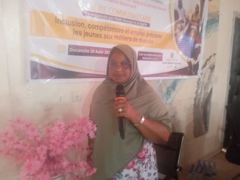 Kolda : Aïssatou Doumbia plaide pour l’octroi des bourses d'étude aux apprenants handicapés des centres de  formation professionnelle