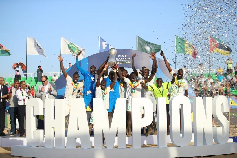 Beach soccer : le Sénégal 7e au classement mondial et leader africain