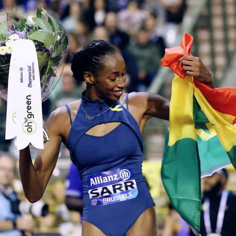 Athlétisme : Saly Sarr remporte la Diamond League 