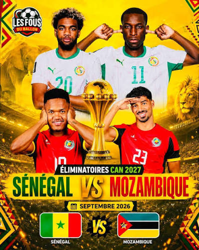 Éliminatoires CAN 2027 : l'équipe du Sénégal fera son grand retour au stade Léopold Sédar Senghor face au Mozambique