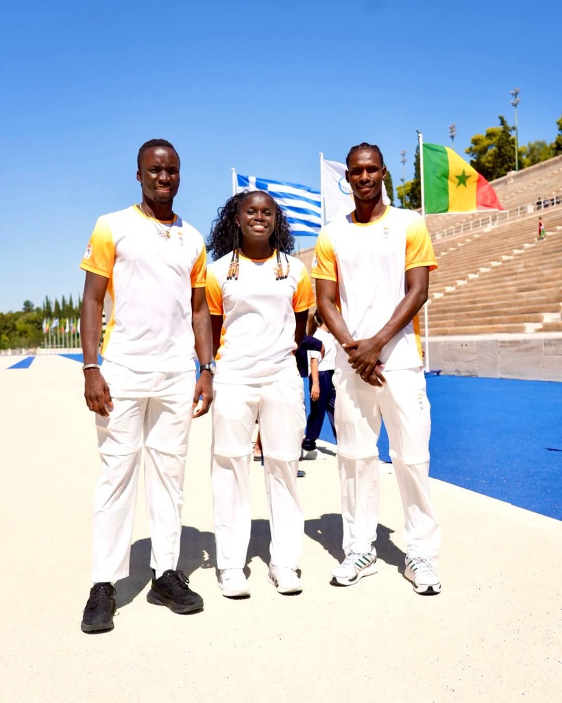 Oumy Diop, Brancou Badio et Louis-François Mendy : les premiers relayeurs sénégalais de la flamme des JOJ Dakar 2026