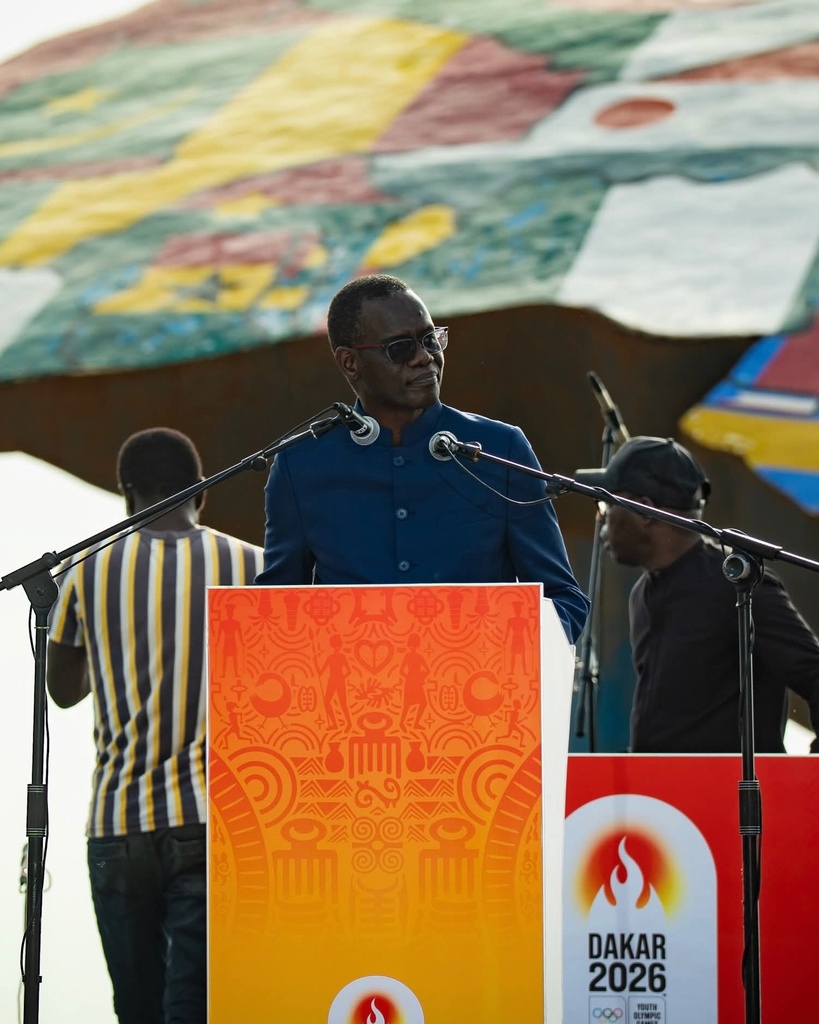 JOJ Dakar 2026 : Ahmadou Al Aminou Lo voit dans la flamme « une promesse » pour la jeunesse