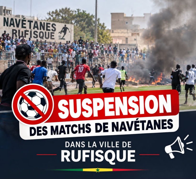 Rufisque : les matchs de Navétanes suspendus par le préfet Rufisque : les matchs de Navétanes suspendus par le préfet