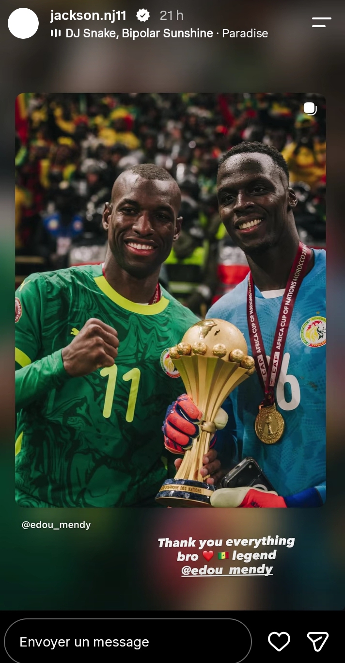 Retraite internationale d’Édouard Mendy : La vague d'hommages des Lions de la Téranga