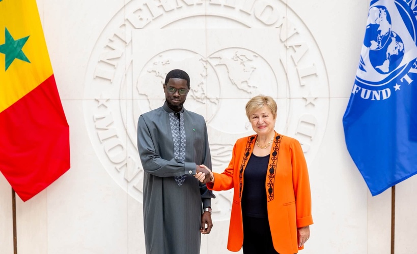 Coopération Sénégal-FMI : Bassirou Diomaye Faye et Kristalina Georgieva scellent le nouveau programme de trois ans à Washington Coopération Sénégal-FMI : Bassirou Diomaye Faye et Kristalina Georgieva scellent le nouveau programme de trois ans à Washington