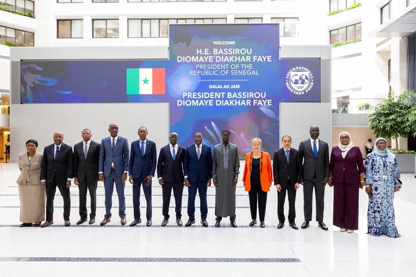 Washington : le Président Bassirou Diomaye Faye évoque une rencontre « très constructive » avec Kristalina Georgieva