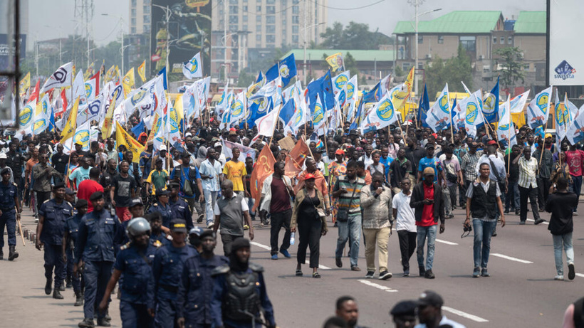 RDC: les opposants au pouvoir dénoncent des violences lors d'une manifestation à Kinshasa RDC: les opposants au pouvoir dénoncent des violences lors d'une manifestation à Kinshasa
