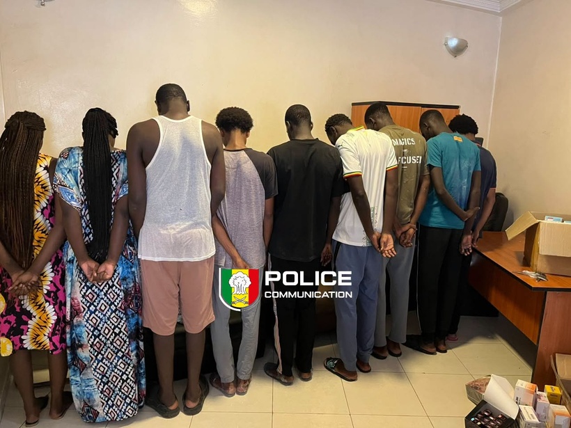 « Trafic de stupéfiants et médicaments illicites » : Neuf personnes déférées au parquet par le Commissariat spécial du tourisme « Trafic de stupéfiants et médicaments illicites » : Neuf personnes déférées au parquet par le Commissariat spécial du tourisme