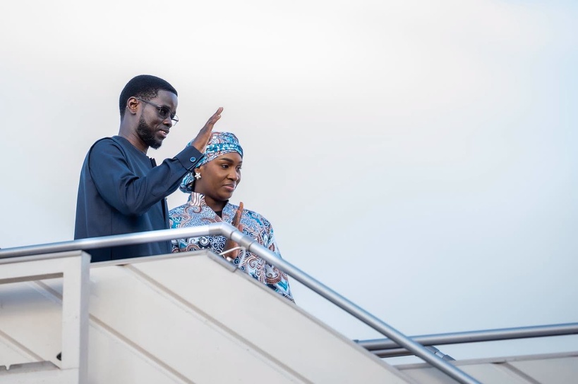 81e session de l'ONU: Bassirou Diomaye Faye s'est envolé pour New York ce lundi 81e session de l'ONU: Bassirou Diomaye Faye s'est envolé pour New York ce lundi