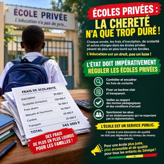 Frais d'inscription exorbitants, mensualités gonflées et fournitures imposées : l'école privée est devenue un véritable business sauvage en toute impunité