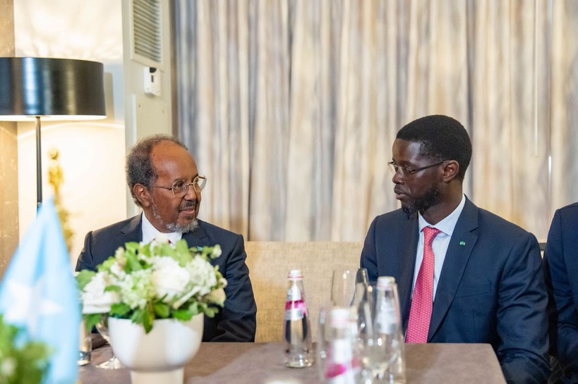 New York : Diomaye et son homologue somalien décident «de renforcer leur coopération bilatérale»