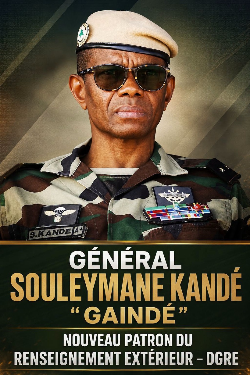 Sénégal : le Général Souleymane Kandé nommé Directeur général du renseignement extérieur 