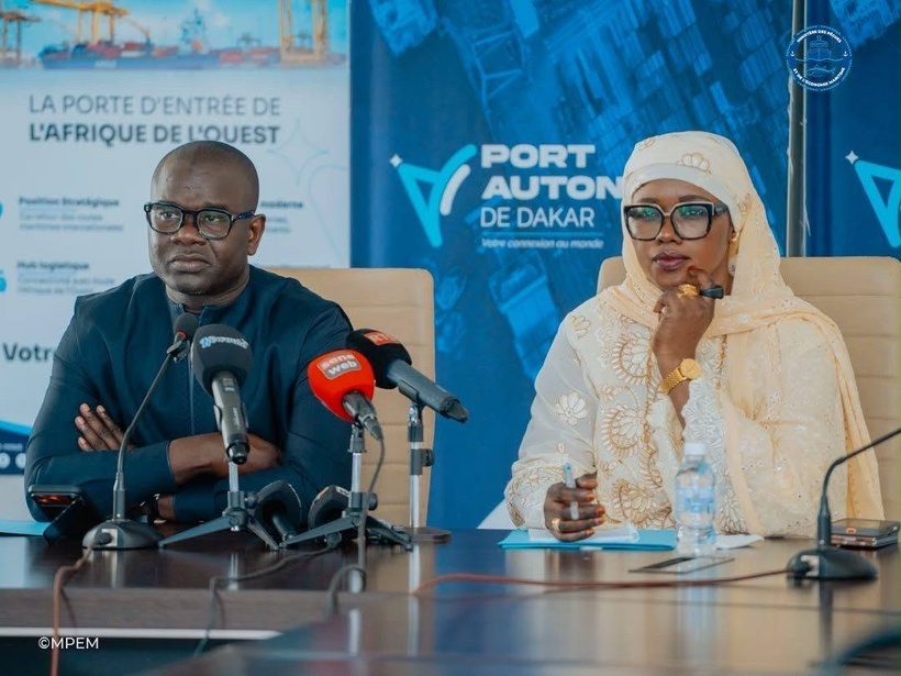 La ministre Amy Mara Dièye et le Directeur du port veulent «faire du Sénégal un hub logistique et portuaire» La ministre Amy Mara Dièye et le Directeur du port veulent «faire du Sénégal un hub logistique et portuaire»