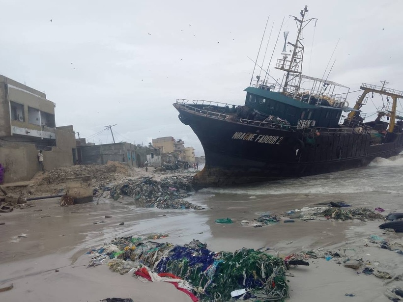 Bateaux et pirogues endommagés sur le littoral : le ministère des Pêches attribue les dégâts aux intempéries