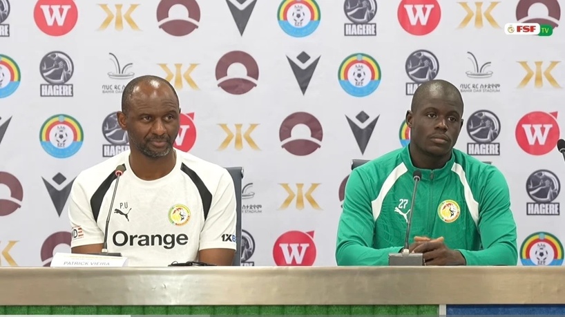 Patrick Vieira face à l’Ethiopie : « Notre objectif est de prendre les trois points »