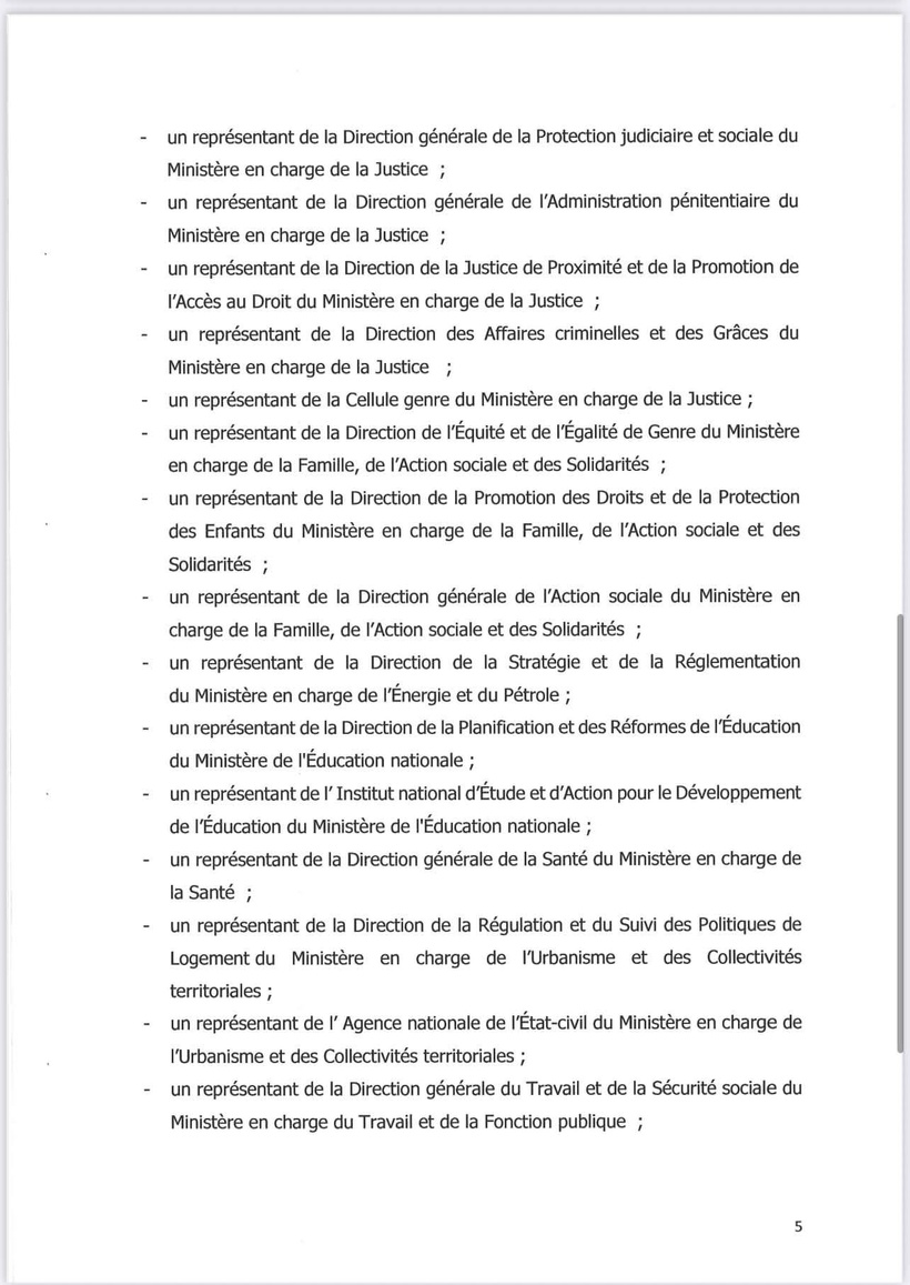 Le Sénégal met en place un Comité technique pour sa Stratégie nationale des Droits de l’Homme