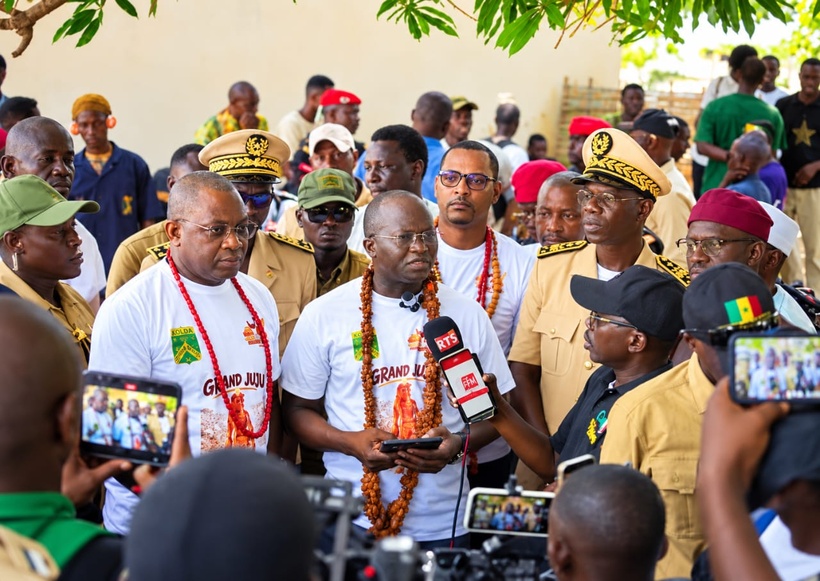 Culture à Kolda : le ministre Yancouba Diémé aux côtés des populations pour célébrer le "Grand Juju".